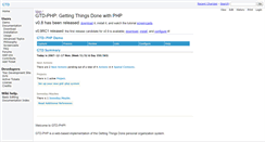 Desktop Screenshot of gtd-php.com